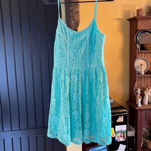 Aqua Dress